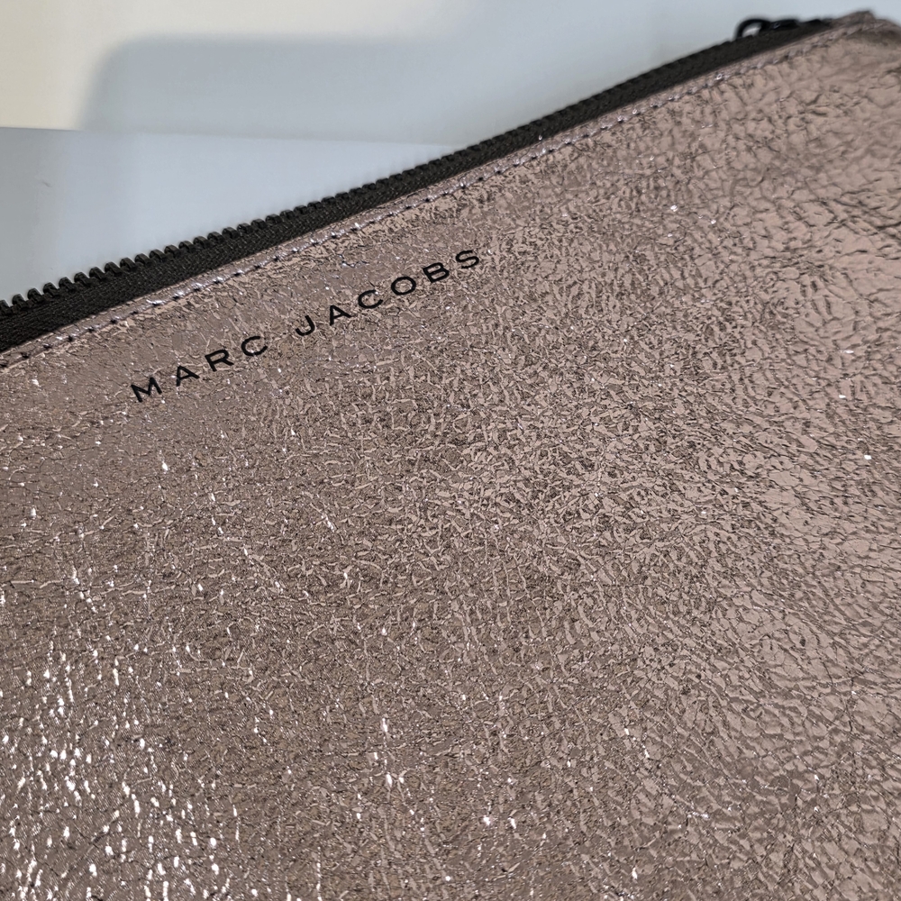 Marc Jacobs Metallic Rose Gold Clutch - Picture 2 of 8